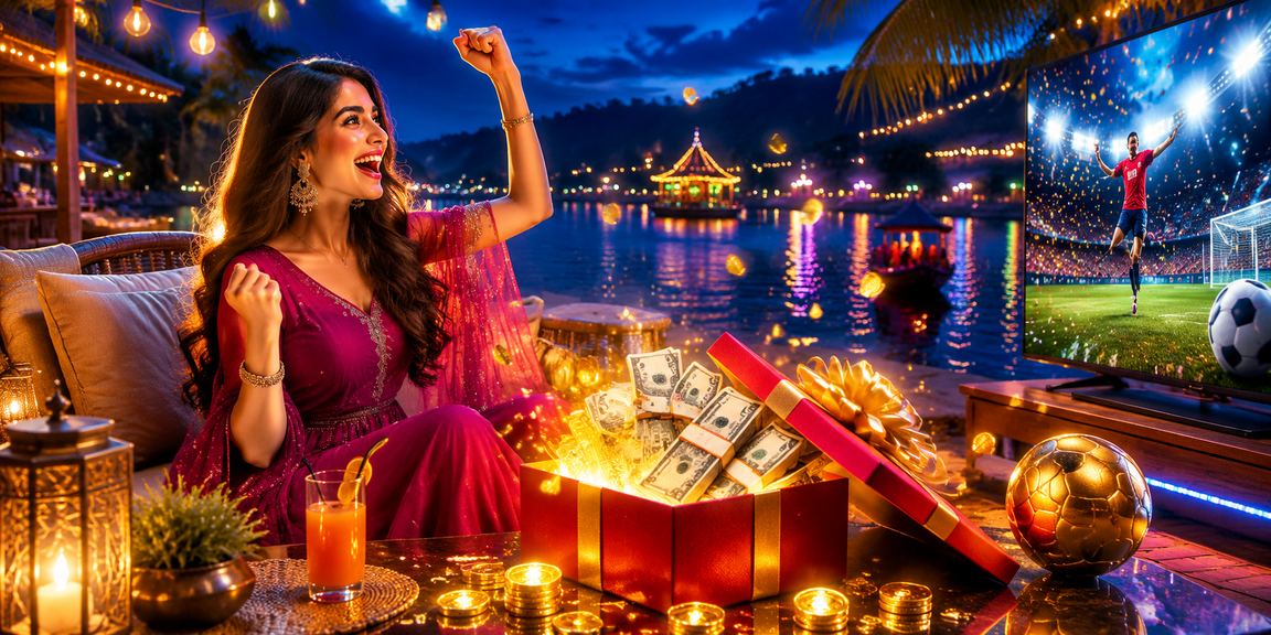 A Bangladeshi woman enjoying a fun casino gaming experience in Rangamati